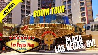 Plaza Hotel & Casino Las Vegas (South Tower Derby Suite 2254) Room Tour 5th July 2023