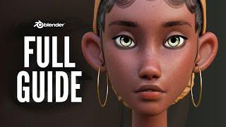 Character Texturing Is EASY | Blender Tutorial