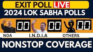 EXIT POLL 2024 LIVE  | Who Will Win? | BJP Vs INDIA | Lok Sabha Elections 2024 |India Watches Today