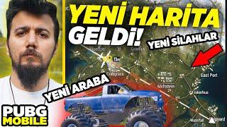 YENİ HARİTA GELDİ!  YENİ ARABA YENİ SİLAHLAR - PUBG Mobile YENİ GÜNCELLEME!