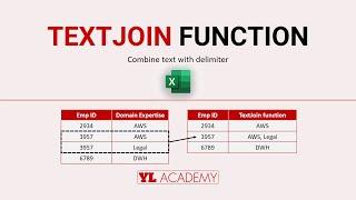 MS Excel - TEXTJOIN & IF Function | Excel Function