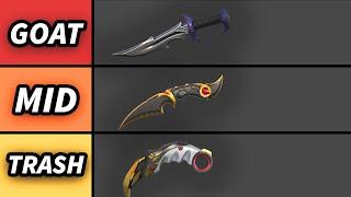 I Ranked Every Knife In VALORANT