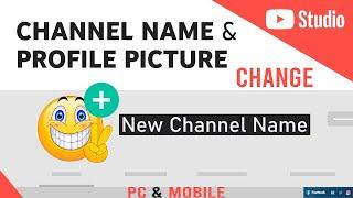 How to change your YouTube Channel Name & Profile Picture Without Changing Your Google Account Info