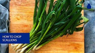 How To: Chop Scallions