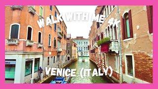 Venice walk from Venezia Santa Lucia to Rialto Bridge | ASMR | ITALY | 4K | 