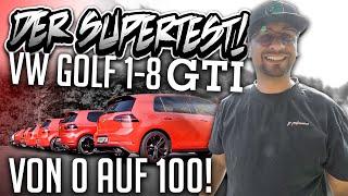 JP Performance - Der Supertest! | VW Golf 1-8 GTI | Von 0 auf 100