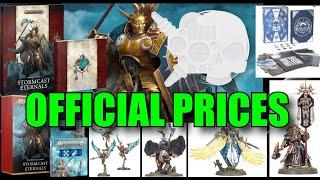 MASSIVE Price CREEP Hits Warhammer Age of Sigmar... Games Workshop is at it AGAIN!!! #NewAoS Prices