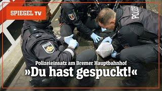 Drogen, Gewalt und Chaos: Mit der Taskforce am Bremer Hauptbahnhof | SPIEGEL TV