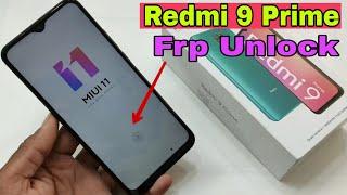 Xiaomi Redmi 9 prime frp unlock / M2004J19I Google Account Bypass 2020 New Trick