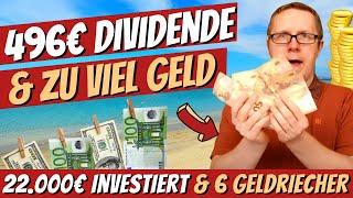 HOHE DIVIDENDE UND EIN FOTO-MODEL  50,8% Sparquote, 22.000 € investiert, 5 Geldriecher & Frischkäse