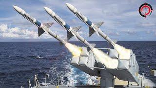 US Navy Ship Self-Defense System In Action | Missile Fired With Precision In Mid-Ocean