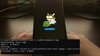 [FIX] *FAILED (remote: Failed to load/authenticate boot image: Load Error) on MI 8 SE