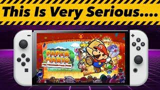 !!WARNING!! Nintendo Is CANCELLING Pre-Orders For Paper Mario TTYD 