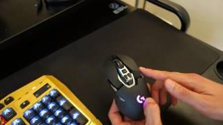 Logitech G900 Chaos Spectrum wireless mouse review - By TotallydubbedHD