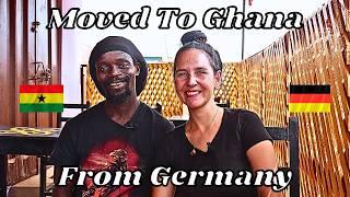 An interracial couple share their experience of moving to Ghana