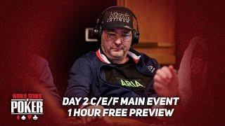World Series of Poker 2021 | Main Event Day 2 C/E/F (LIVE)