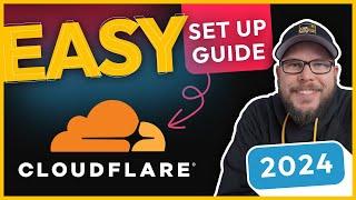 How to Setup @cloudflare  FAST (DNS, Performance, Security) Updated 2024 - FREE PLAN!