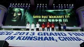 WCG 2013 GF WarCraft 3 GoodBye