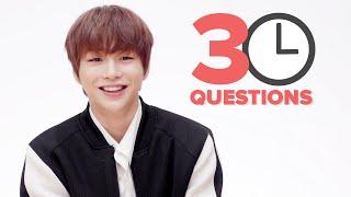 30 Questions In 3 Minutes with KANG DANIEL