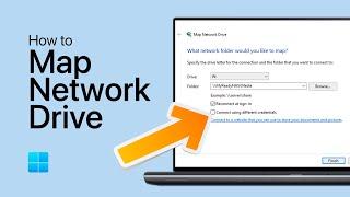 How To Map A Network Drive in Windows 11