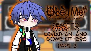 Obey Me！Brothers react to（mostly）Leviathan，and some others「Part:3」idk how to make a react video help