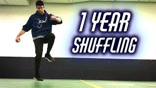 1 Year Shuffle Dance Transformation