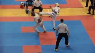 Spain Open 2013 Taekwondo - Joel Gonzalez Bonilla (ESP) vs Rafik Zohri (NED) -63kg