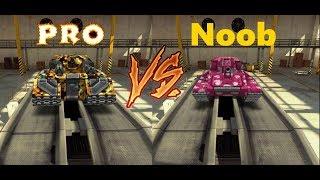 Tanki Online - Pro vs Noob | танки Онлайн Нуб Против Про