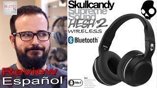 Skull Candy Hesh2 Wireless Bluetooth. Review en español.