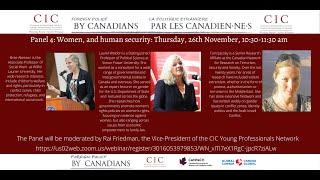 CIC Winnipeg Human Security Conference: Women, Children and Human Security