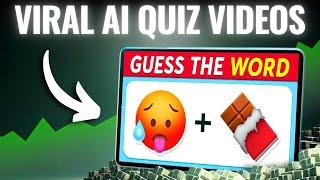 How to Make VIRAL Faceless Quiz Videos for MILLIONS of Views (With AI)
