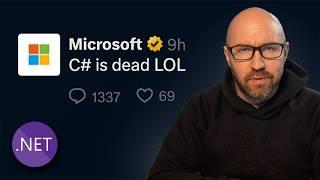 Microsoft Abandons C# and .NET !!!1!1