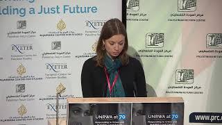 UNRWA at 70: Responding to crises and building a just future