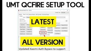 UMT Pro QcFire v10.2 Updated Xiaomi Auth Bypass To Support New devices Guide In Urdu By Jawad Gsm