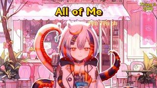 17| All of Me Cover by Teu Teu Ch. |【 Karaoke stream 26/09/2024 】