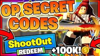 (2021) ALL NEW OP SECRET CODES! Roblox Shoot Out