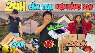 24h Cắm Trại Theo Kiện Hàng Boom Nhân Phẩm