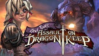 Borderlands 2: Tiny Tina's Assault on Dragon Keep - Game Movie (Storyline Playthrough) 1080p HD