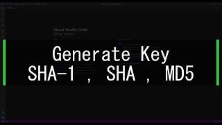 Generate SHA Key in VS Code  -  Flutter