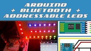 Arduino Bluetooth RGB LED Controller - Problems & Solutions (Android, HC-05, WS2812B)