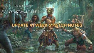 Update 41 Week 5 Patch Notes Breakdown