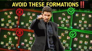 ഈ formations ഒരിക്കലും use ചെയ്യരുത്‼️| Avoid these formations | Best formation in efootball