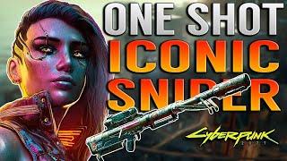 ONE-SHOT ICONIC SNIPER RIFLE! How To Obtain The Hidden Iconic Sniper Overwatch! | Cyberpunk 2077!