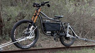 Electric Rail Bike - 120 mile ride around the Central Coast on Rails and Trails