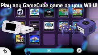 How to play any GameCube game through Wii U Virtual Console - UWUVCI Tutorial 2024