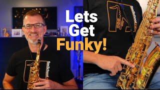 Easy Funk Saxophone Jam For Absolute Beginners