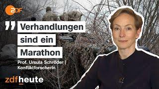 Ukraine zu Waffenruhe bereit | ZDFheute live