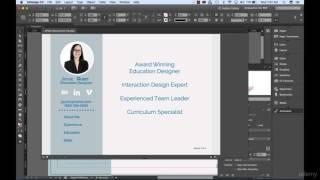 Animating Text Blocks in Adobe InDesign