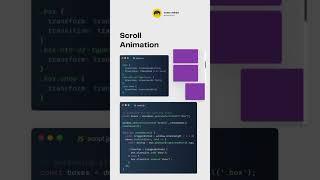 Scroll Animation using JavaScript #shots #shortvideo #html #js