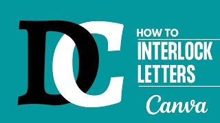 How To Create An Interlocking Letter Logo with Canva